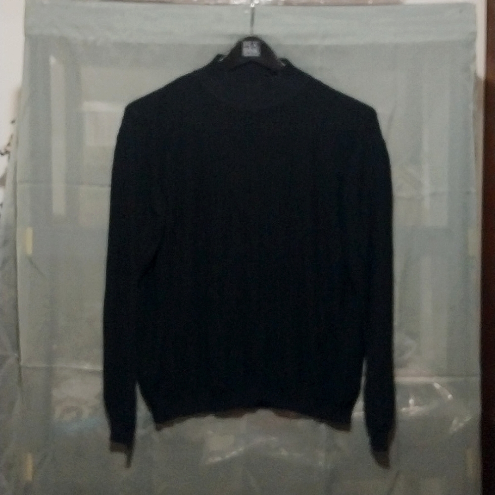 Men Maxini Black High Neck Sweater size XL